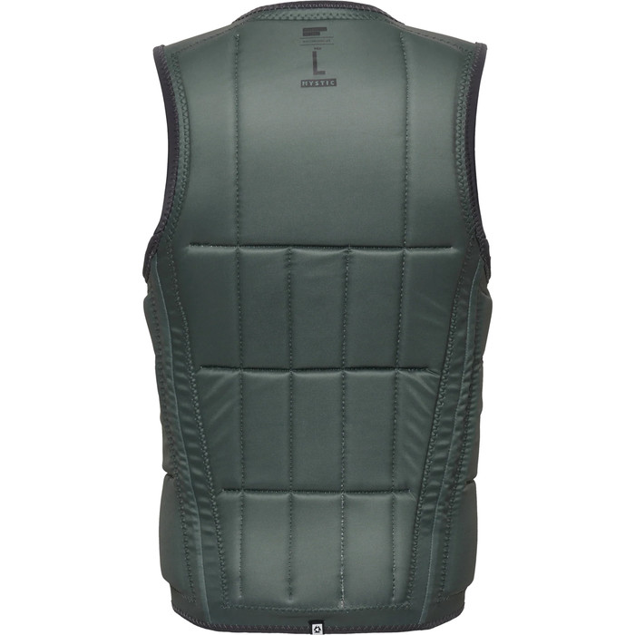 2023 Mystic Mens Anarchy Wake Impact Vest  35005.230210 - Phantom Grey